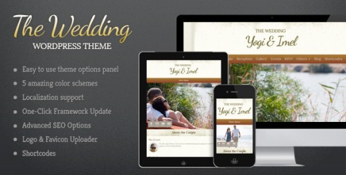 The Wedding - Elegant Wedding WordPress Theme