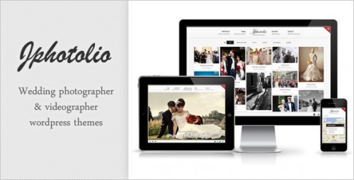 JPhotolio - Responsive Wedding Photography WP Theme