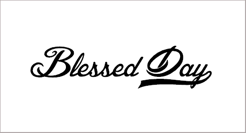 Blessed Day Font