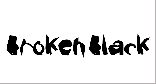Broken Font