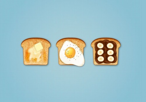 Create Delicious Toast Icons in Adobe Illustrator