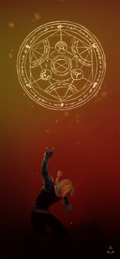 Edward Elric Alchemist Metal by Tri Heart D4pqfl5