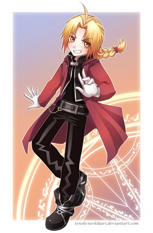 FMA Edward Elric by Tenshi No Hikari
