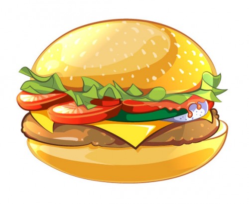 How to Create Cartoon Style Vector Burger