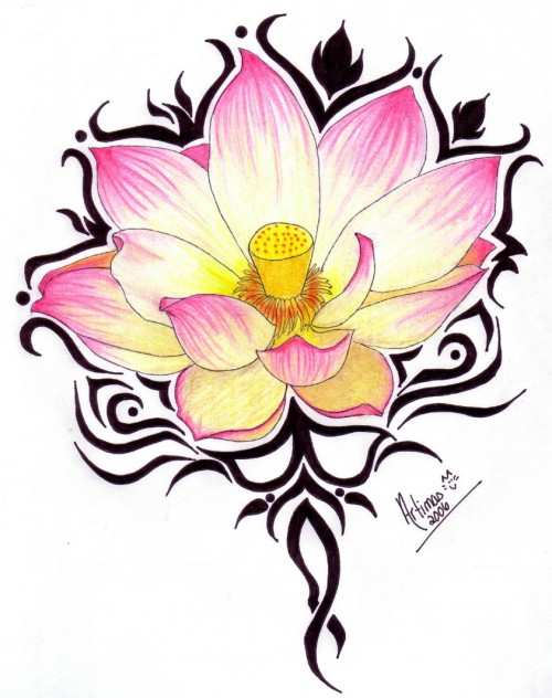 Lotus tattoo design contest