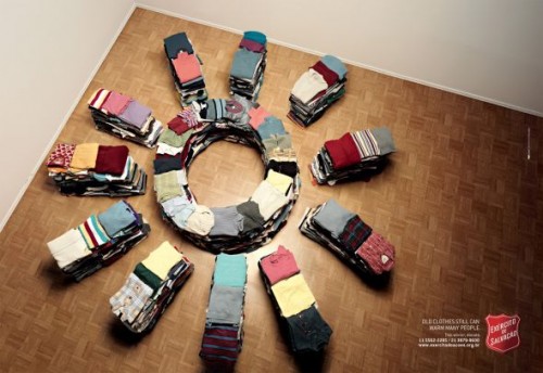 Old Clothes Still Can Warm Many People