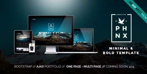Phoenix - WordPress Minimal Multipurpose Theme