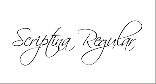 Scriptina Font Family