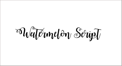 Watermelon Script