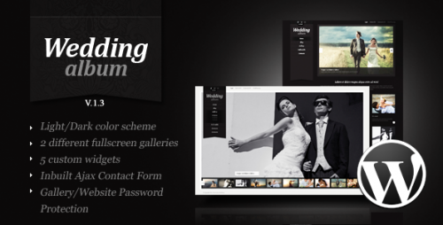 Wedding Album Premium WordPress Theme